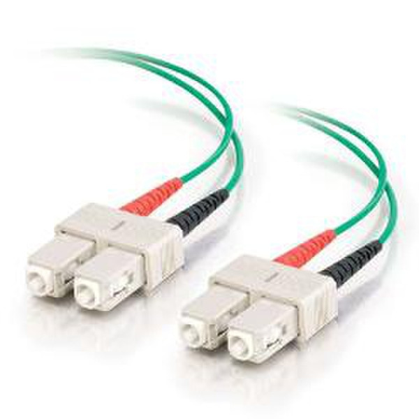 Nessos N9903058/10GR 10м SC SC Зеленый оптиковолоконный кабель