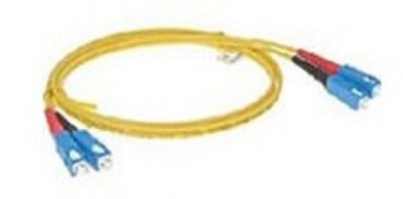 Nessos N9903066 2m SC SC Yellow fiber optic cable
