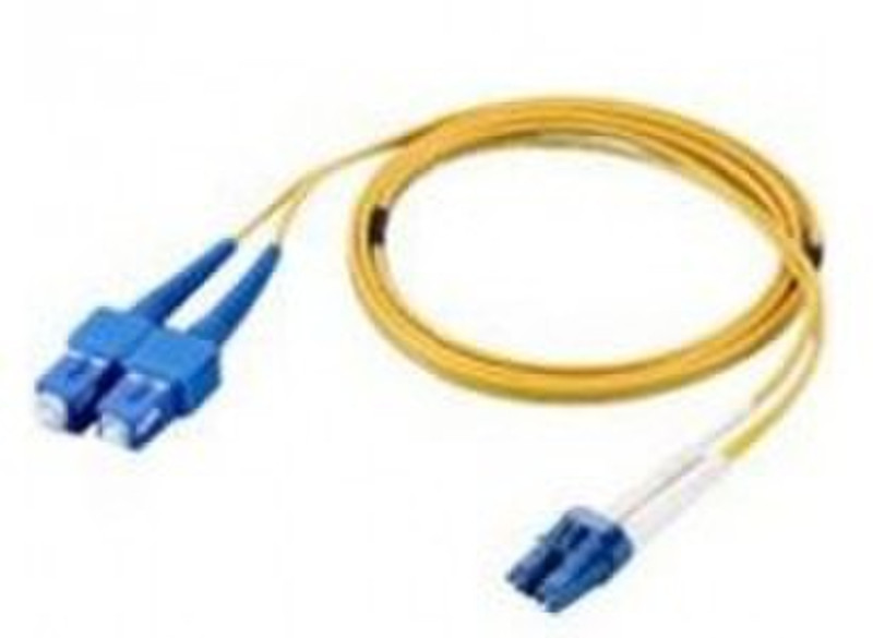 Nessos N9903068 2м SC LC Желтый оптиковолоконный кабель