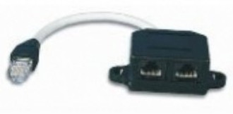 Nessos N9999115 Schwarz Schnittstellenhub