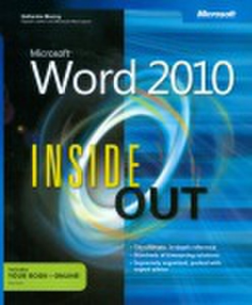 Microsoft Word 2010 Inside Out 871pages software manual