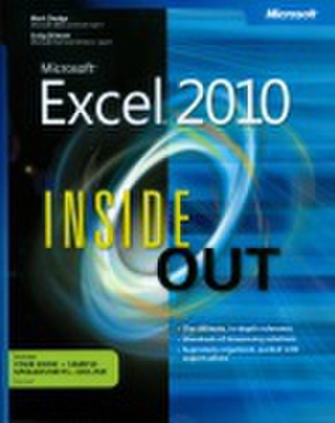 Microsoft Excel 2010 Inside Out 1122страниц руководство пользователя для ПО