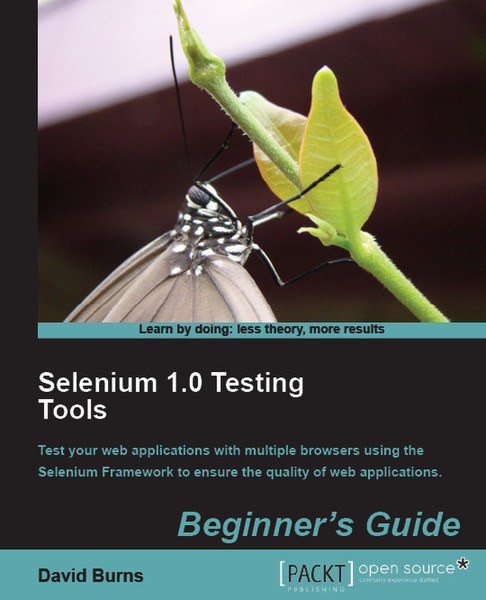 Packt Selenium 1.0 Testing Tools: Beginner’s Guide 232страниц руководство пользователя для ПО