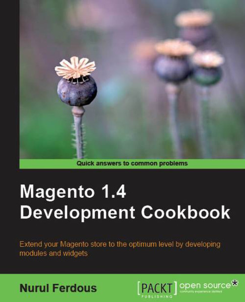 Packt Magento 1.4 Development Cookbook 268pages software manual