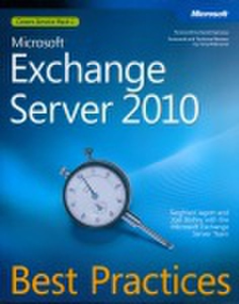 Microsoft Exchange Server 2010 Best Practices 863Seiten Software-Handbuch