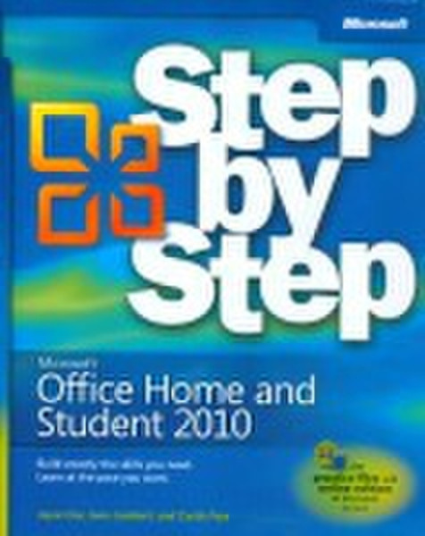 Microsoft Office Home and Student 2010 Step by Step 639pages software manual