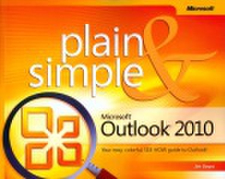 Microsoft Outlook 2010 Plain & Simple 262страниц руководство пользователя для ПО