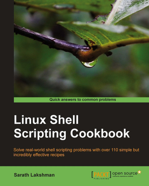 Packt Linux Shell Scripting Cookbook 360Seiten Software-Handbuch