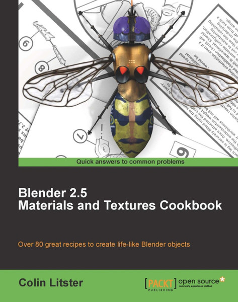 Packt Blender 2.5 Materials and Textures Cookbook 312Seiten Software-Handbuch