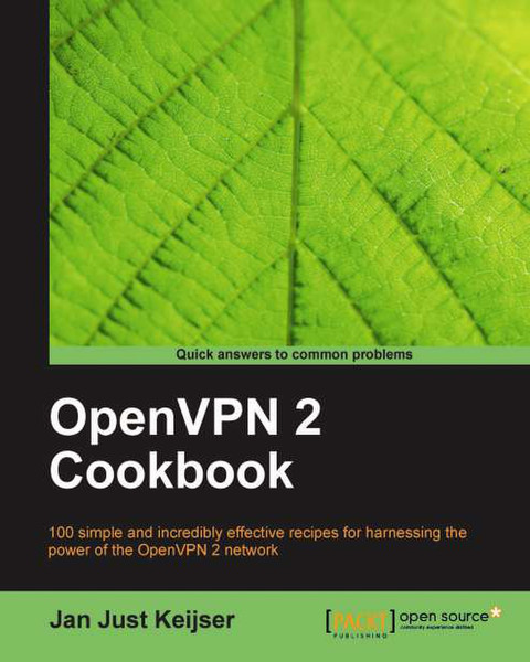 Packt OpenVPN 2 Cookbook 356страниц руководство пользователя для ПО