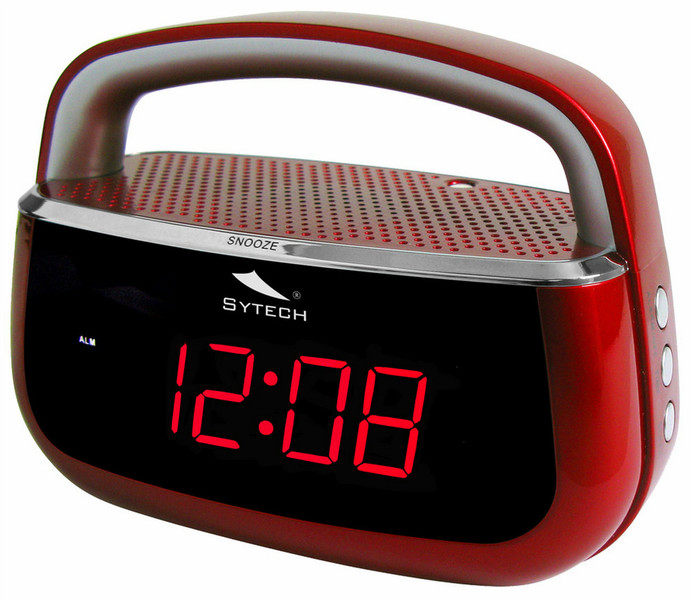 Sytech SY-1045RJ Uhr Rot Radio