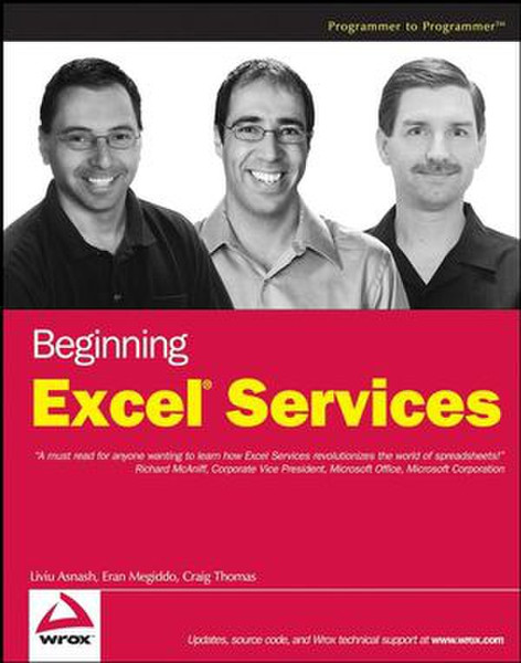 Wiley Beginning Excel Services 432pages software manual