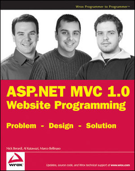 Wiley ASP.NET MVC 1.0 Website Programming: Problem - Design - Solution 559pages software manual