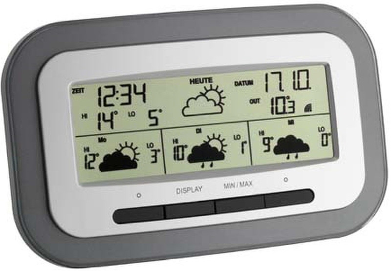 TFA 35.5040.IT Schwarz, Grau, Silber Wetterstation