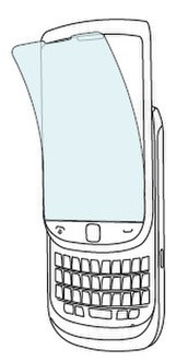 Xqisit XQ4047 BlackBerry 9800 3pc(s) screen protector