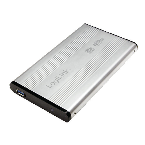 LogiLink UA0106A 2.5" USB powered Silver storage enclosure