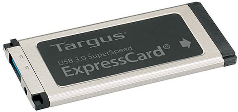 Targus ACA34EU Eingebaut USB 3.0 Schnittstellenkarte/Adapter