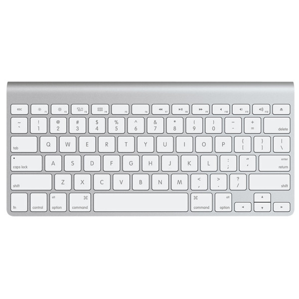 Apple MC184Y/B Беспроводной RF Белый клавиатура для мобильного устройства