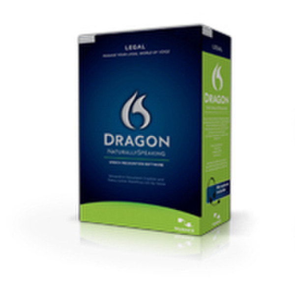 Nuance Dragon NaturallySpeaking 11.5 Legal, Box, DE