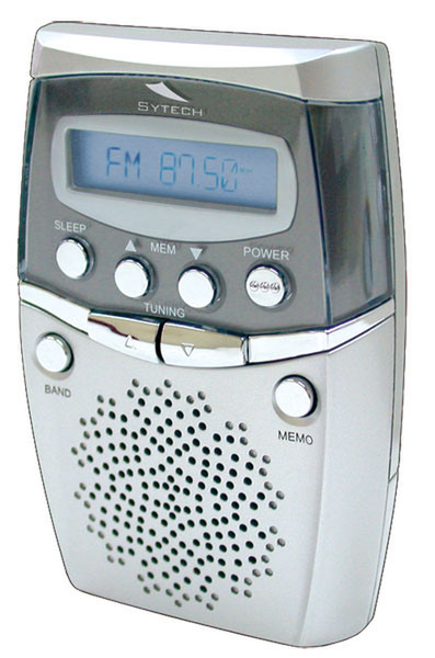 Sytech SY-1628SL Tragbar Digital Silber Radio