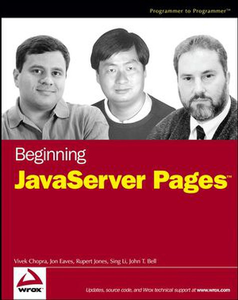 Wiley Beginning JavaServer Pages 1296pages software manual