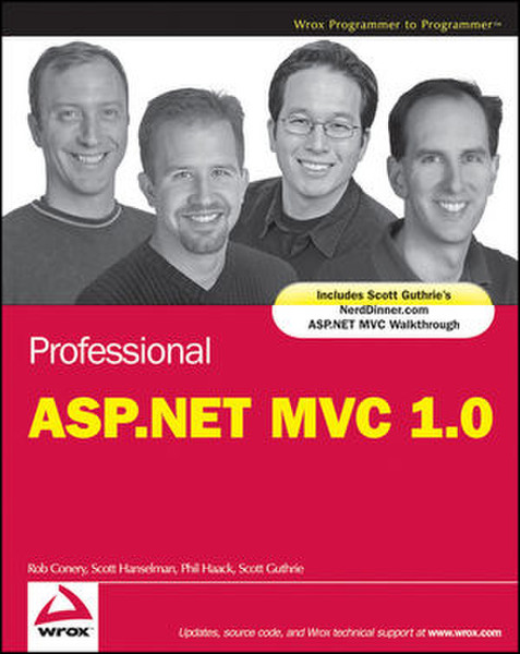 Wiley Professional ASP.NET MVC 1.0 456pages software manual