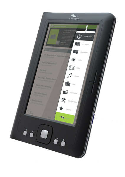 Sytech SY-6002N 5" 4GB Black e-book reader