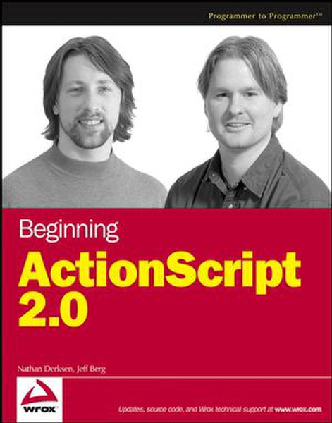 Wiley Beginning ActionScript 2.0 805pages software manual