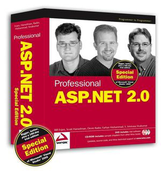 Wiley Professional ASP. NET 2.0 Special Edition 1584pages software manual