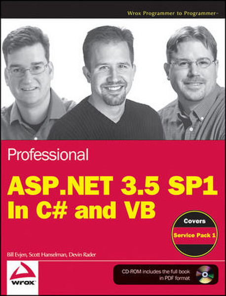 Wiley Professional ASP.NET 3.5 SP1 Edition: In C# and VB 1856страниц руководство пользователя для ПО