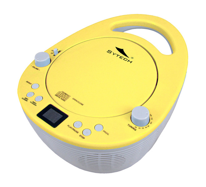 Sytech SY-984AM 20W Yellow CD radio