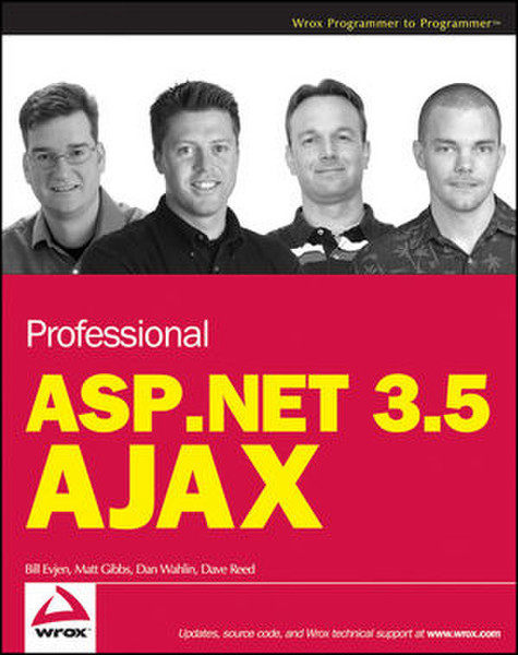Wiley Professional ASP.NET 3.5 AJAX 552страниц руководство пользователя для ПО