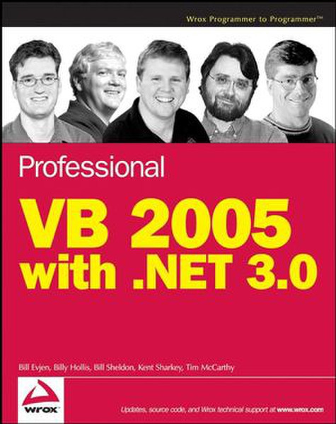 Wiley Professional VB 2005 with .NET 3.0 1296pages software manual