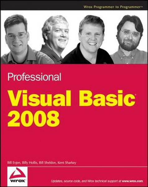 Wiley Professional Visual Basic 2008 1464страниц руководство пользователя для ПО