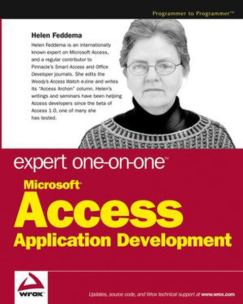 Wiley Expert One-on-One Microsoft Access Application Development 624pages software manual