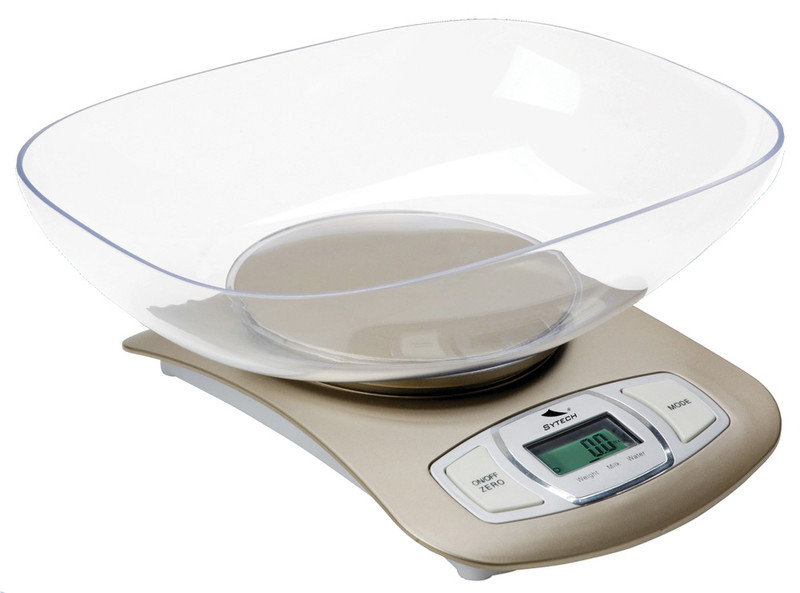 Sytech SY-BS510 Electronic kitchen scale Beige Küchenwaage