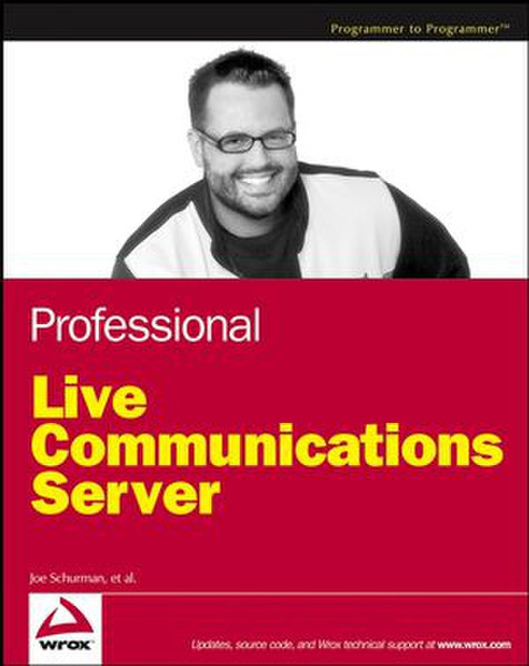 Wiley Professional Live Communications Server 302pages software manual