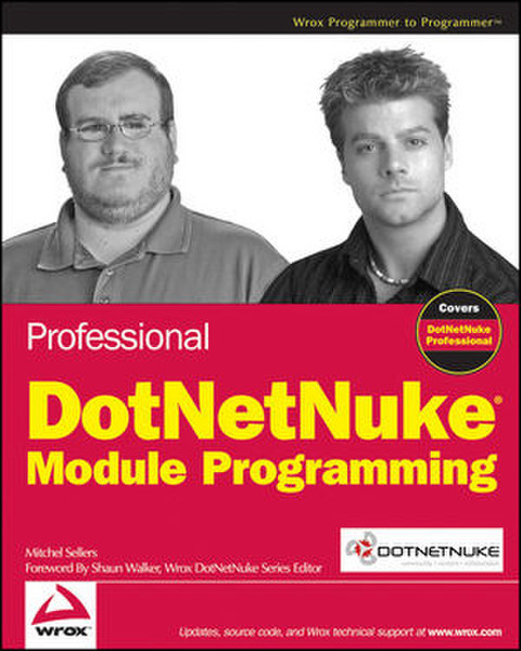 Wiley Professional DotNetNuke Module Programming 336pages software manual