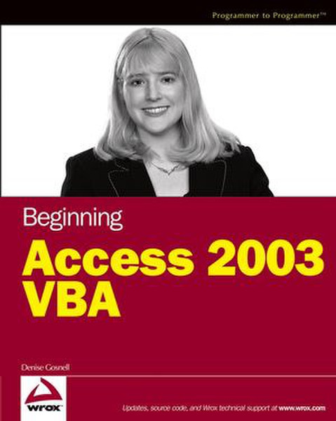 Wiley Beginning Access 2003 VBA 552pages software manual