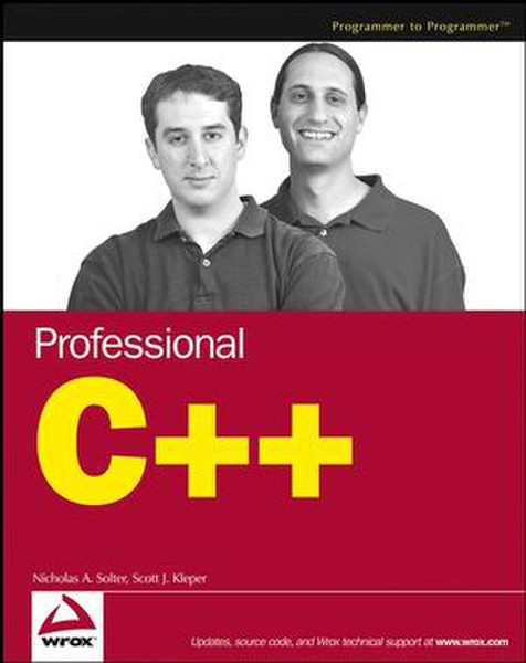 Wiley Professional C++ 864страниц руководство пользователя для ПО