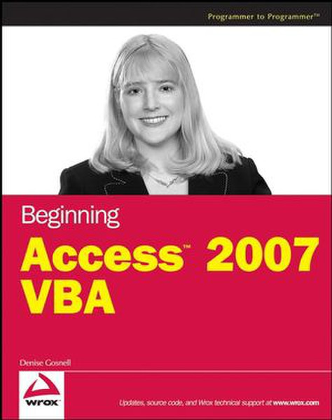 Wiley Beginning Access 2007 VBA 576pages software manual