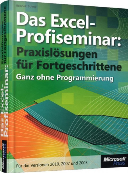 Microsoft Das Excel-Profiseminar 514pages German software manual