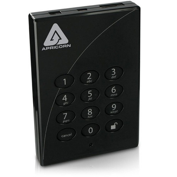 Apricorn Aegis Padlock Pro 1TB 2.0 1000GB Black