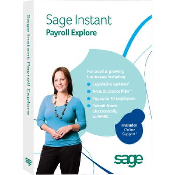 Sage Software Instant Payroll 2011 (v12) Explore, ENG