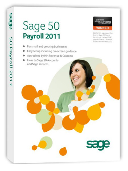 Sage Software Sage 50 Payroll Professional 2011, 100emp, SC mltu