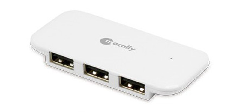 Macally 4 Port Hub 480Мбит/с Белый