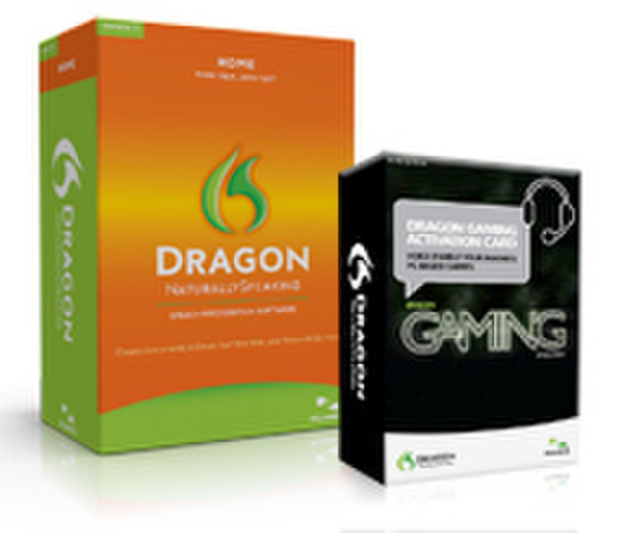 Nuance Dragon NaturallySpeaking Gaming Speech Pack, Win