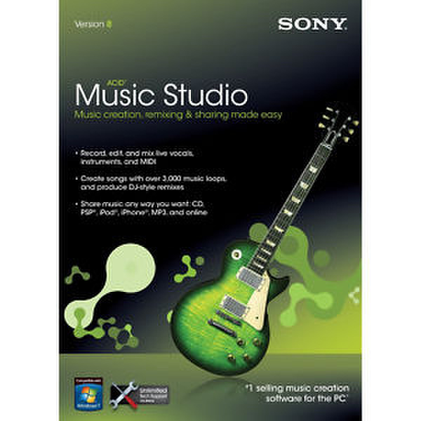 Sony ACID Music Studio 8.0, 1u