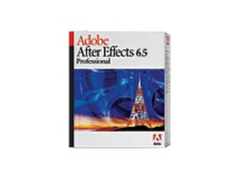 Adobe After Effects PB v6.5 EN CD W32 Ret