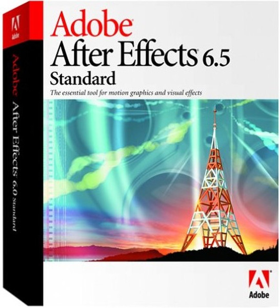 Adobe After Effects 6.5 Standard EN CD Mac Ret